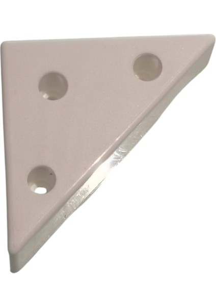 Üçgen, piramit Mobilya ayağı 3 cm Beyaz