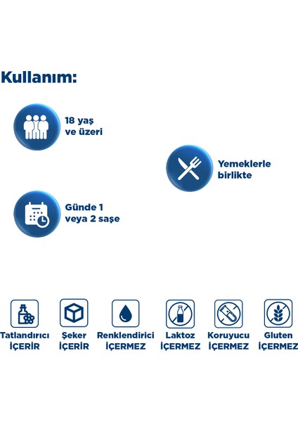 Collagen Quatro 30 Saşe - 2'li Avantaj Paketi - Hidrolize Peptit Tip 2 Tavuk Kolajeni, Glukozamin