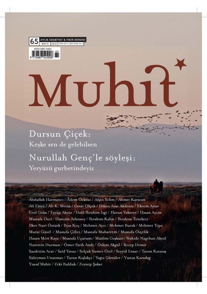 Muhit Dergi Aboneliği 1 Yıl (12 Sayı)