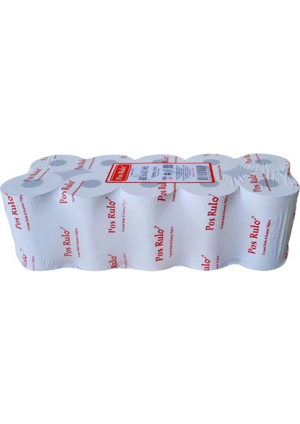 80X40 Termal Rulo - Yazar Kasa Adisyon Rulosu 5 Paket 50 Adet Tam Metraj Garantili