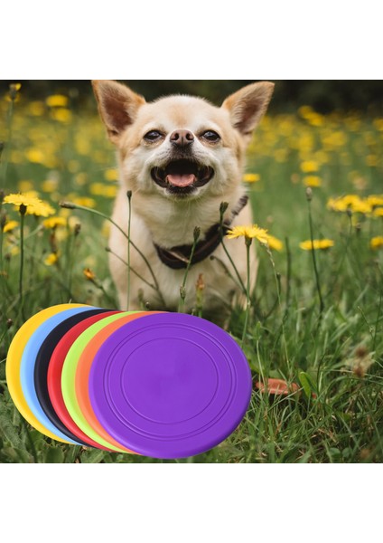 Xixishop Evcil Hayvanlar Için 17.8cm Tpr Uçan Disk Eğlenceli Etkinlik Yeşil (Yurt Dışından)