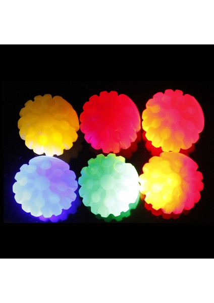 Xixishop LED Parlayan Köpek Dişleme Topu Yanıp Sönen Etkileşimli Oyuncak (Yurt Dışından)