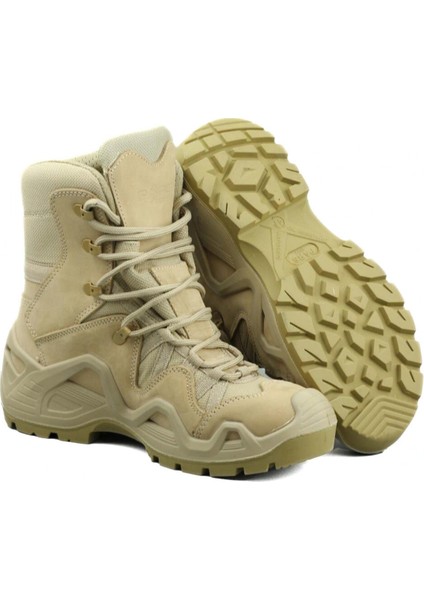 Mif Plus 1499 Hakiki Nubuk Deri Çift Yoğunluklu Enjeksiyon Taban Askeri Outdoor Tactical Bot
