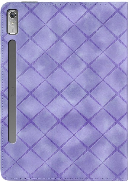 Lenovo Xiaoxin Pad Pro 12.7 2023 / P12 Için Kabartmalı Pu Kılıf (Yurt Dışından) fırsatları