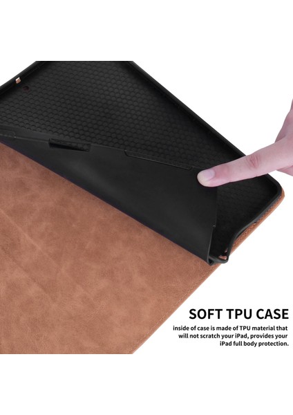 Lenovo Tab M11 / Xiaoxin Pad 11 2024 Için Kabartmalı Pu Kılıf (Yurt Dışından) modelleri