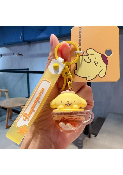 Sanrio Kurome Bebek Anahtarlık Kadın Sevimli Tamagotchi Köpek Peluş Kamera Biblolar (Yurt Dışından)