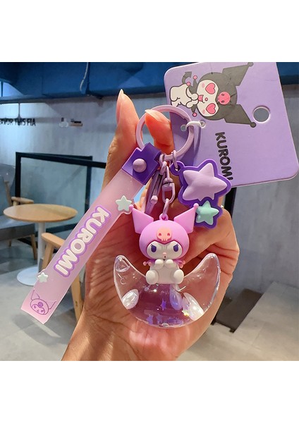 Sanrio Kurome Bebek Anahtarlık Kadın Sevimli Tamagotchi Köpek Peluş Kamera Biblolar (Yurt Dışından)