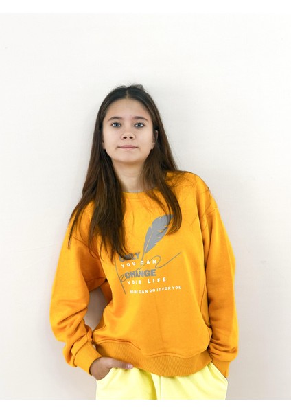 Mia Baby Sıfır Yaka Baskılı Sweat modelleri