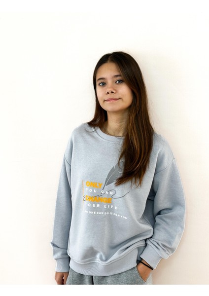 Mia Baby Sıfır Yaka Baskılı Sweat modelleri