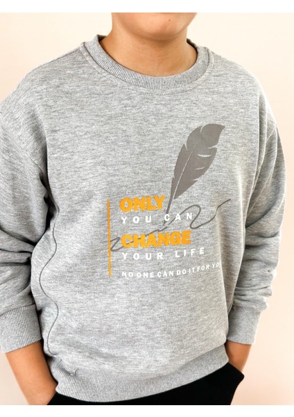 Mia Baby Sıfır Yaka Baskılı Sweat modelleri