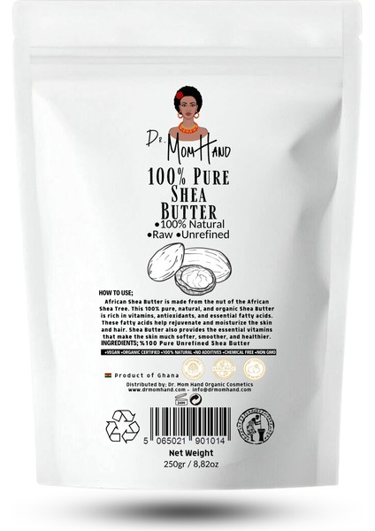 Afrika Shea Yağı (Butter) 250 gr