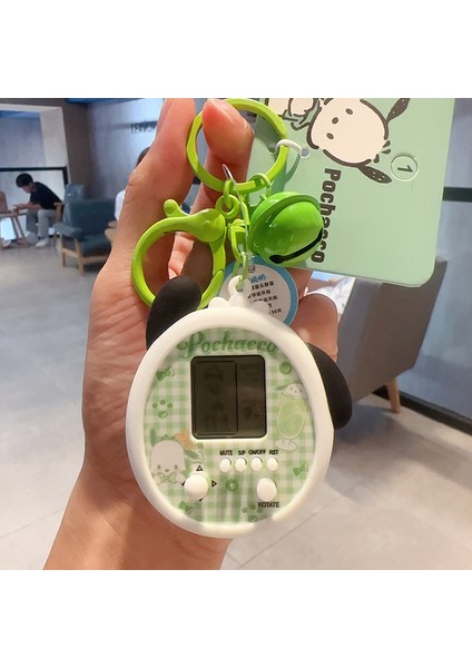 Sanrio Kurome Bebek Anahtarlık Kadın Sevimli Tamagotchi Köpek Peluş Kamera Biblolar (Yurt Dışından)