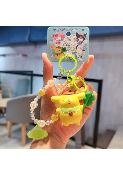 Sanrio Kurome Bebek Anahtarlık Kadın Sevimli Tamagotchi Köpek Peluş Kamera Biblolar (Yurt Dışından)