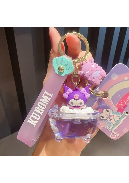 Sanrio Kurome Bebek Anahtarlık Kadın Sevimli Tamagotchi Köpek Peluş Kamera Biblolar (Yurt Dışından)