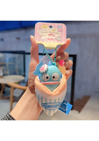 Sanrio Kurome Bebek Anahtarlık Kadın Sevimli Tamagotchi Köpek Peluş Kamera Biblolar (Yurt Dışından)