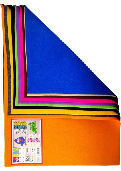 50X70 cm Keçe 2 Mm. 10 Renk 180 Gr.