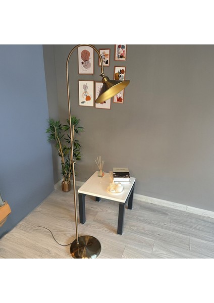 Eskitme Lambader Hareketli Başlık Modern Dekoratif Metal Salon Oturma Odası Çalışma Odası Lambası