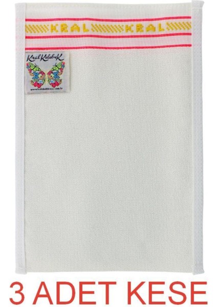 Hamam Kral Sert & Banyo Kesesi 3'lü