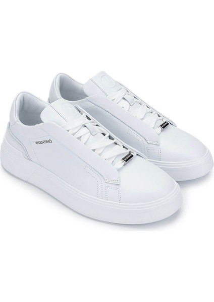 Deri Beyaz Sneakers & Spor Ayakkabı 1040 95R2106 Ayk Y25 Bıanco
