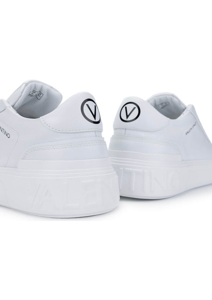 Deri Beyaz Sneakers & Spor Ayakkabı 1040 95R2106 Ayk Y25 Bıanco