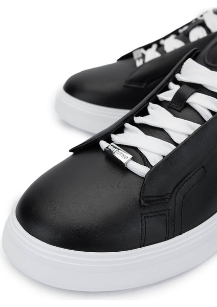 Deri Siyah Sneakers & Spor Ayakkabı 1040 95R2106 Ayk Y25 Nero
