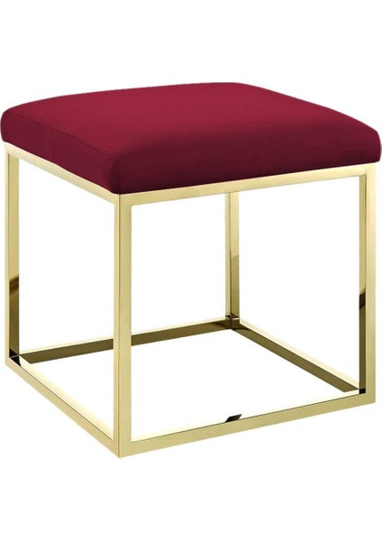 Chic Mini Metal Ayaklı Puf 40X40 cm fiyatları