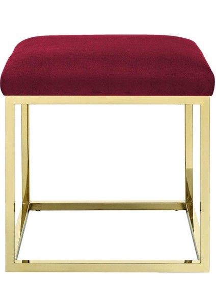 Chic Mini Metal Ayaklı Puf 40X40 cm fırsatları