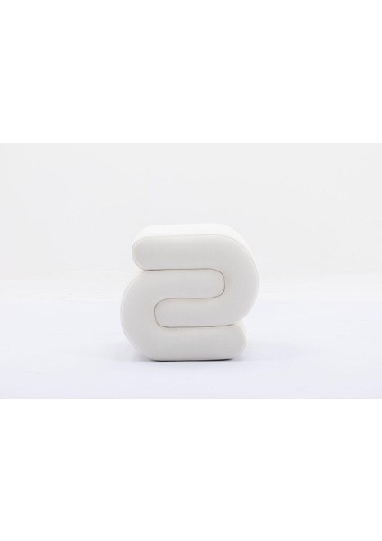 S Compact Puf 45*45 cm Yükseklik 45 cm