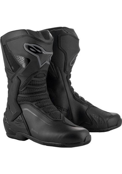 Smx-6 V3 Goretex Korumalı Motosiklet Botu Siyah Koyu Gri