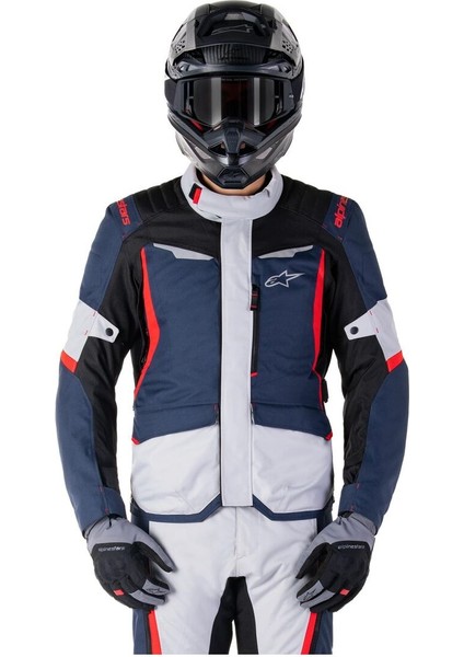 St-1 Wp Korumalı Motosiklet Montu Mavi Gri Siyah Kırmızı modelleri