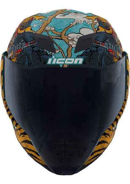 Airflite Edo Mıps Kapalı Motosiklet Kaskı Siyah Mavi Gri Turuncu modelleri