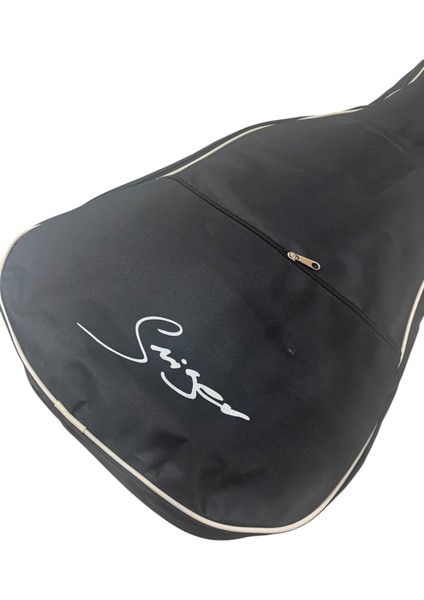 Akustik Gitar Kılıfı (Pedli Beyaz Fitilli) modelleri