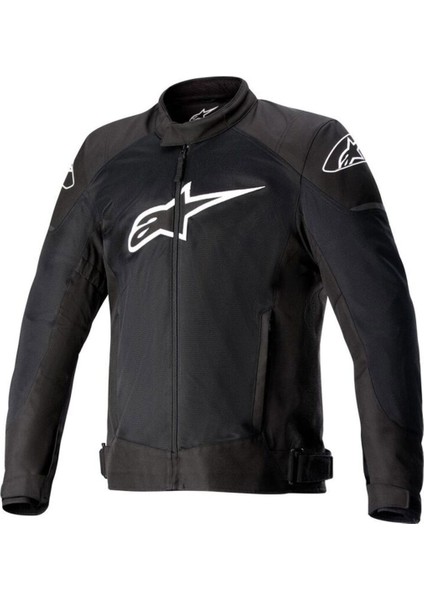 T-Sp x Superair Yazlık Korumalı Motosiklet Montu Siyah Beyaz