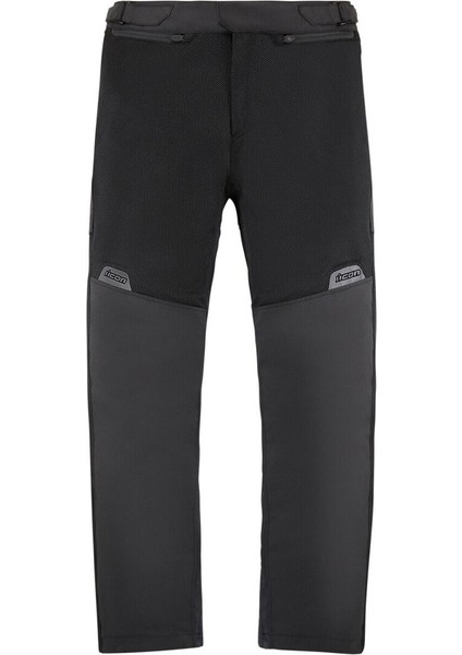 Mesh Af Overpant Korumalı Motosiklet Pantolonu Siyah