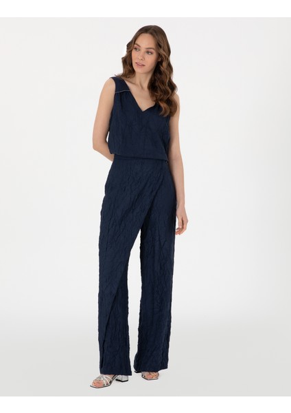 Kadın Lacivert Regular Fit Bluz 50301151-VR033