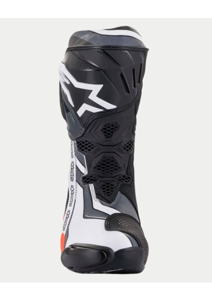 Supertech R Korumalı Spor Motosiklet Botu Siyah Kırmızı Beyaz fırsatları