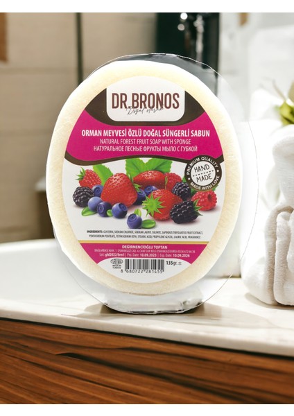 Süngerli Orman Mevyesi Sabun 135 gr gr