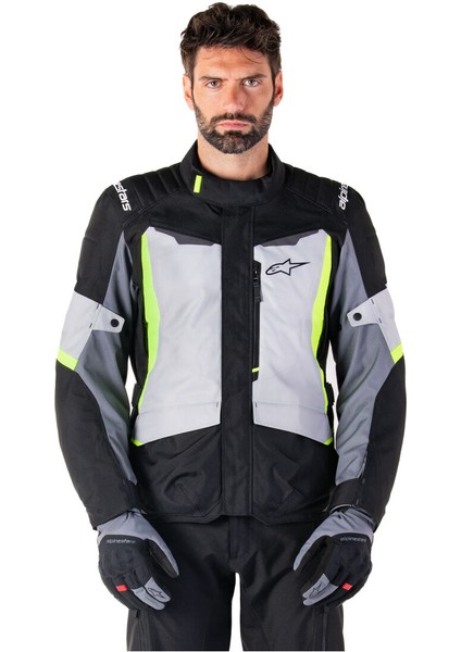 St-1 Wp Korumalı Motosiklet Montu Siyah Gri Sarı modelleri