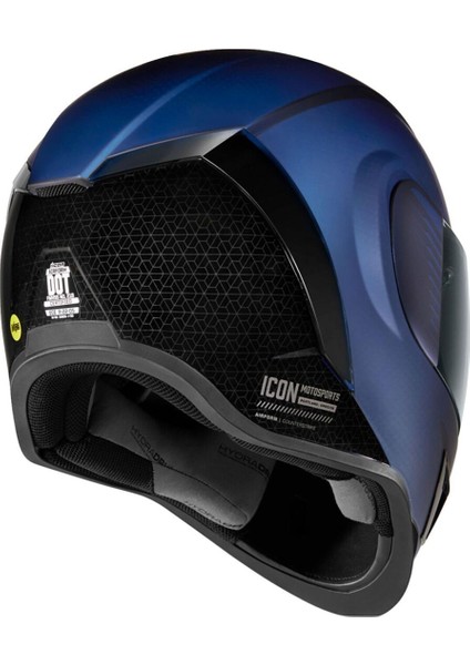 Airform Counterstrike Mıps Kapalı Motosiklet Kaskı Mat Mavi modelleri