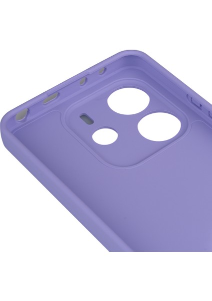 Xiaomi Redmi Note 14 4g Kılıf Sah Biye Silikon - Mavi