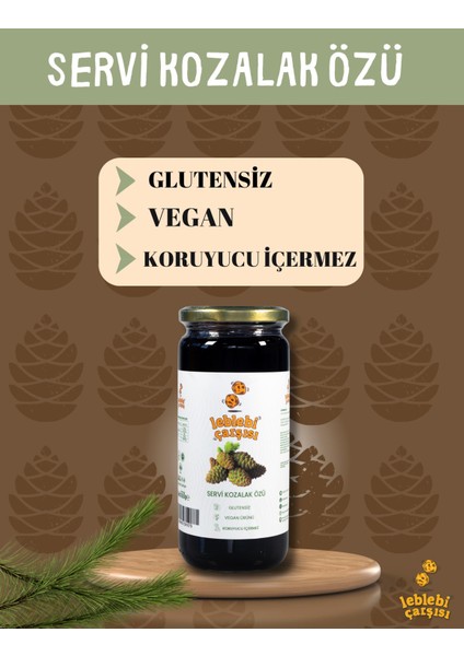 Servi Kozalak Özü 650 gr