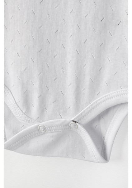 Tiffany Baby %100 Pamuk Nefes Alan Jakarlı Bebek Atlet Badi 0 36 Ay