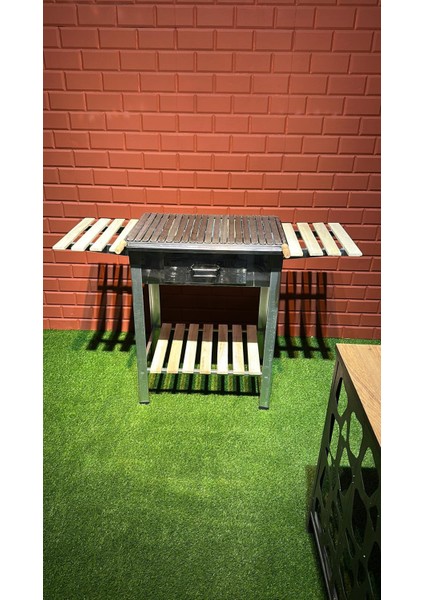 Kanatlı Mangal 60X40 Paslanmaz
