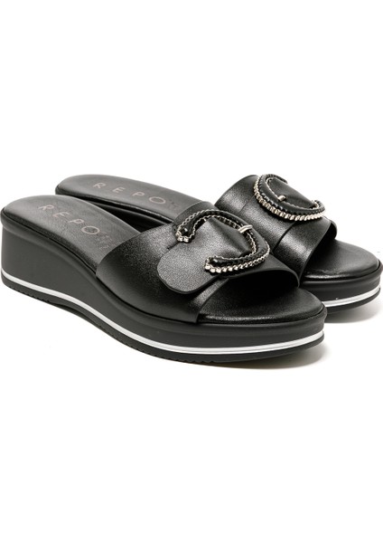 Kadın Terlik 12128-E5 Repo Nero modelleri