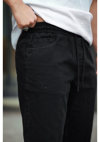 Erkek Baggy Rahat Kalıp Bel Lastikli Pantolon fiyatları