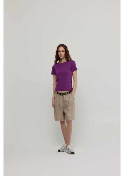 Kadın Puppy Kısa Kollu Basic T-Shirt modelleri