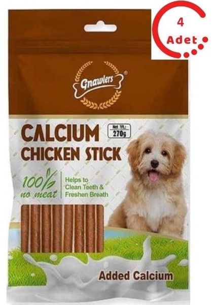 Köpek Ödül Çubukları Calcium 270 gr x 4 Adet