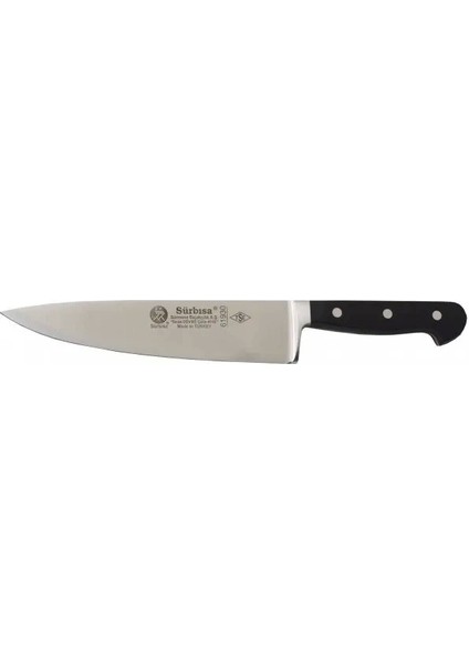 61930 - Sürmene Sıcak Dövme Şef Bıçağı 21 cm