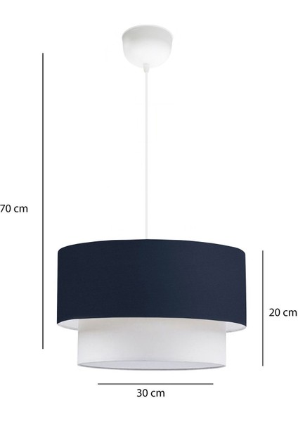 Deniz Temalı Sarkıt Avize - 30x20 Boyutunda - Yatak Odası ve Salonlar İçin Şık Aydınlatma Çözümü modelleri