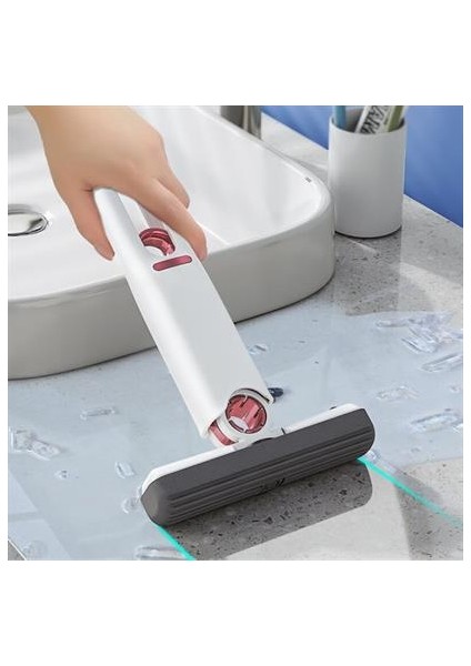 ® Çok Amaçlı Cam Fayans Mini Temizlik Mopu Fırçası